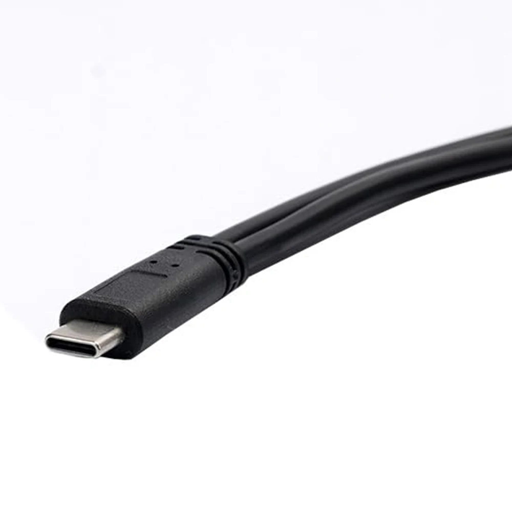 Разветвитель USB C Кабель для зарядки USB типа C «папа» на двойной разветвитель USB типа C «мама» Y Кабель для зарядки только для зарядки Mac