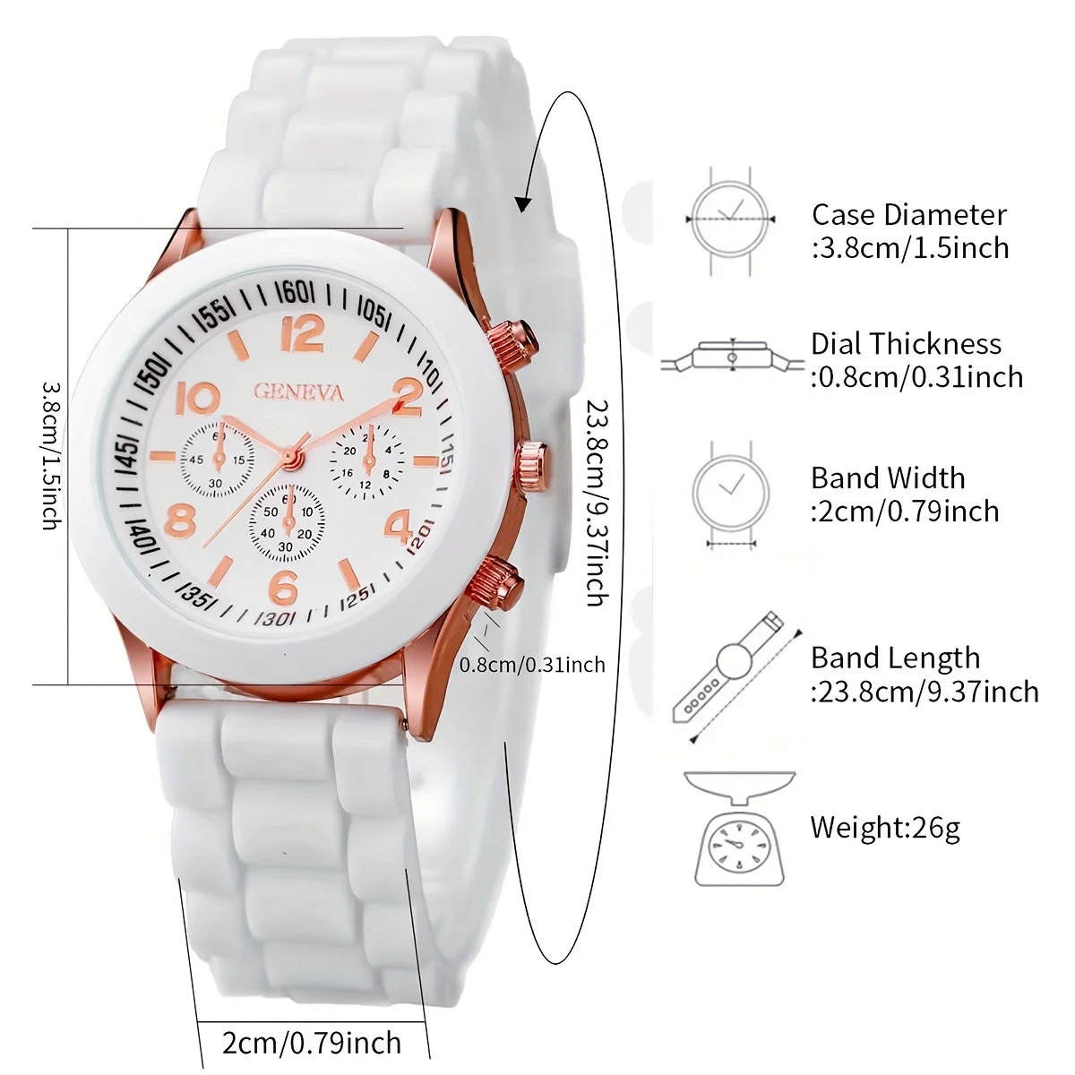 4 Piece Fashionable Multifunctional Creative Personalized Couple Watch Quartz Watch With Love Bracelet Combination Set