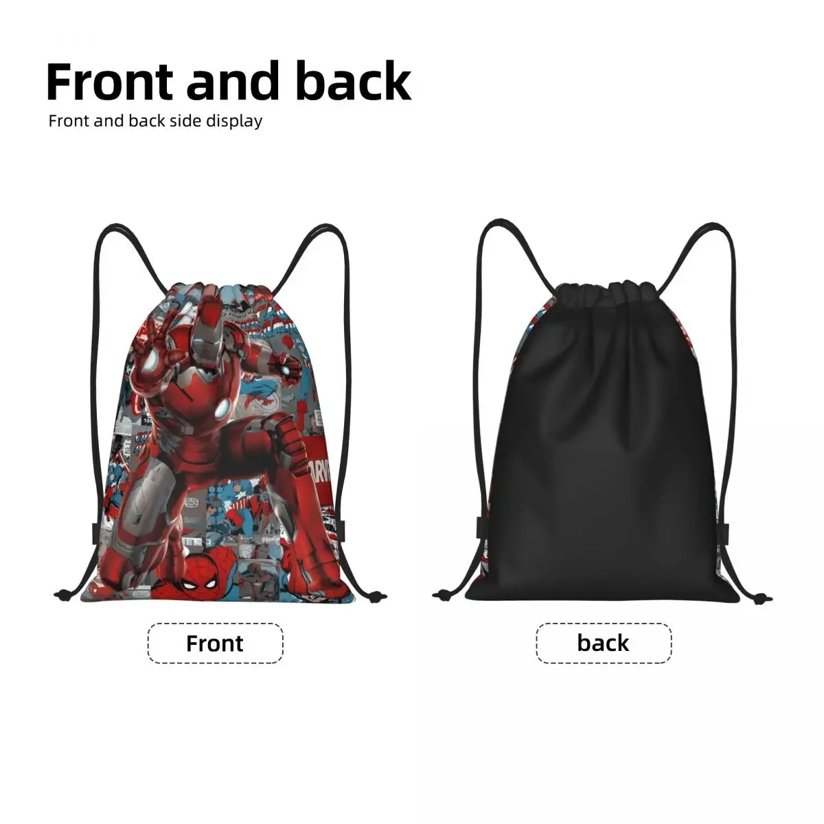 حقيبة ظهر رياضية برباط، حقيبة ظهر رياضية للياقة البدنية والسفر في الهواء الطلق للنساء والرجال، سعة كبيرة لصالة الألعاب الرياضية والسباحة على الشاطئ