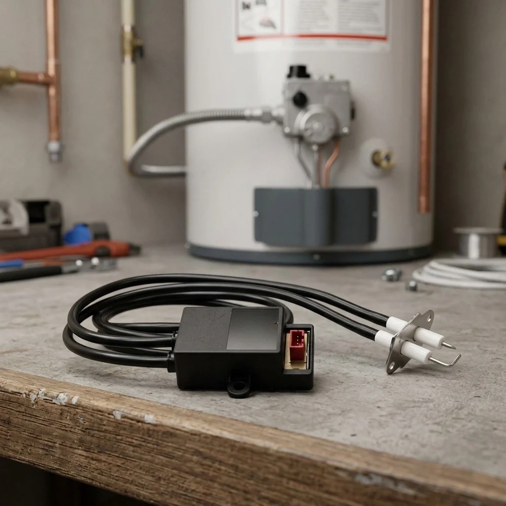 Compatible Ignitor for Gas Water Heaters Ignition Electrode ABS Based Design for Operational Continuity and Safety
