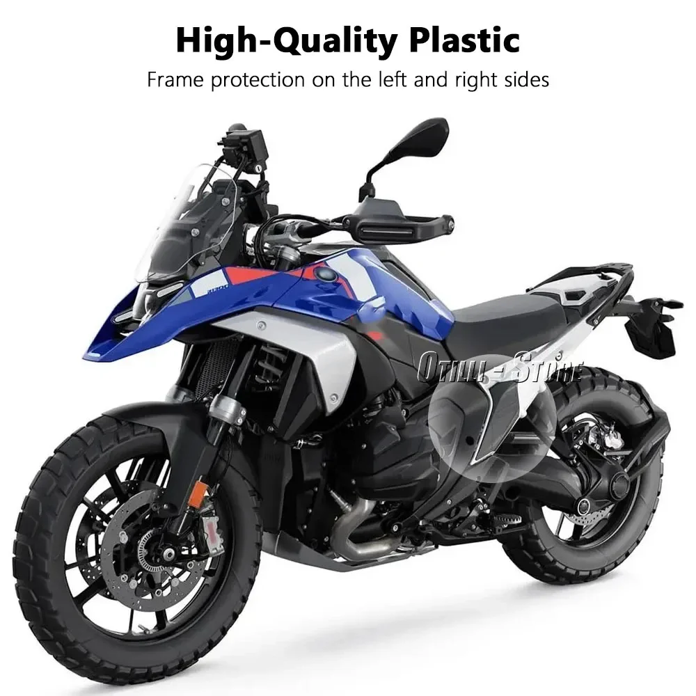 

Motorcycle Side Frame Panel Guard Protector Left Right Fairings Cover New Black For BMW R 1300 GS R1300GS R1300 GS 2023-2025