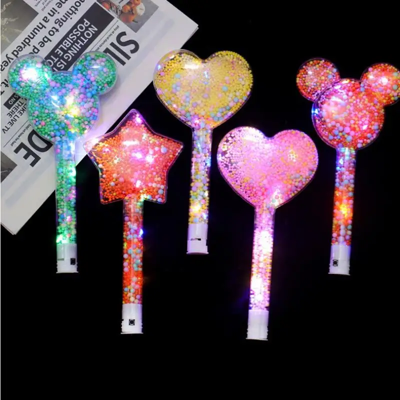 LED Lichtgevende Magische Sterstok Lichtgevende Toverstaf Glowstick Nieuwjaarsfeest Attribuut Concert Lichtgevende Stok Verjaardagsfeest Benodigdheden Kinderspeelgoed