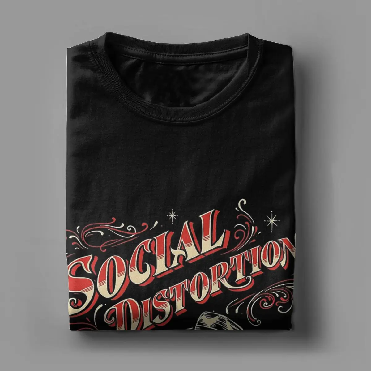 Punk Rock Band 90s Men Women T Shirts Social Distortion Vintage Tees Short Sleeve Crew Neck T-Shirts 100% Cotton Gift Clothing