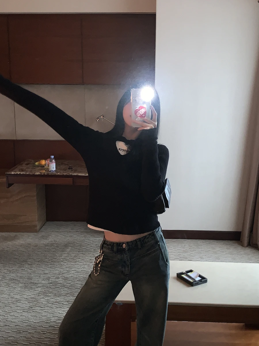 Ay – pull tricoté ample pour femme, nouveau Design intérieur paresseux, sensation haut de gamme, ajusté rond Ne Long Sve, automne hiver