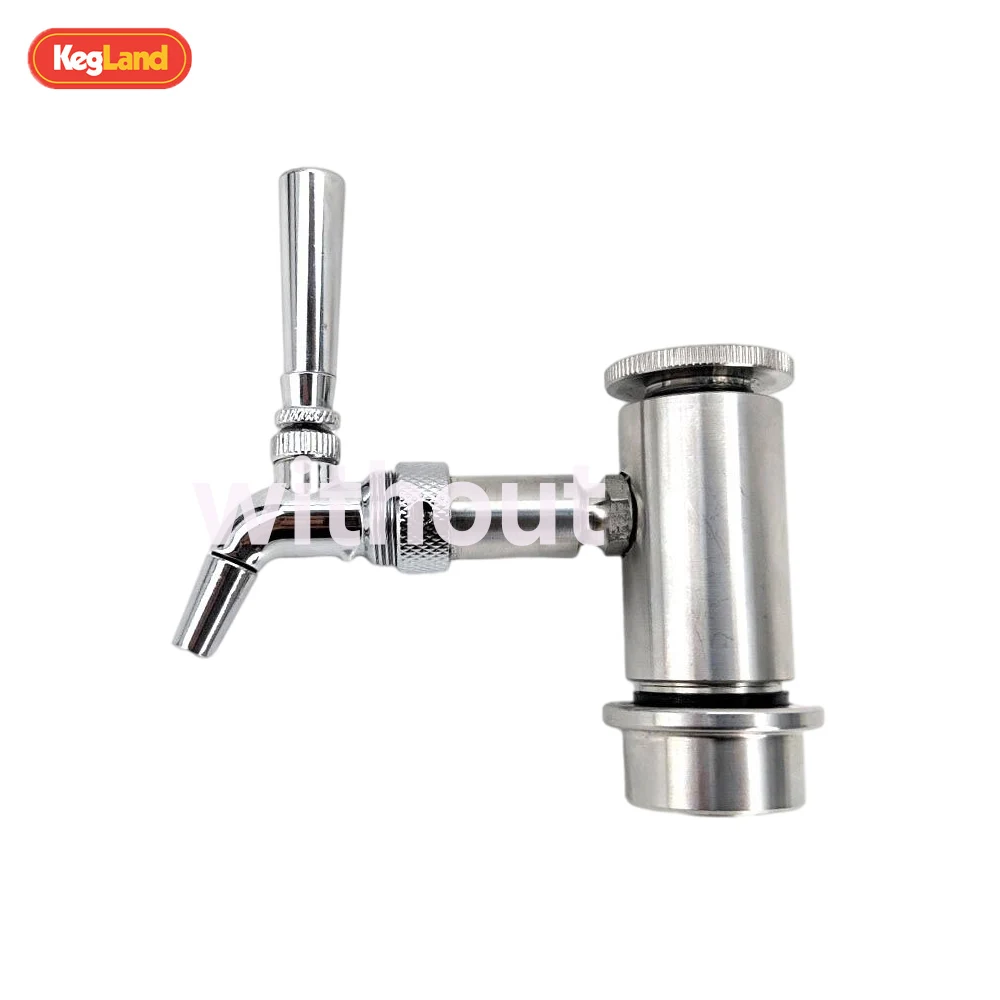 KegLand Flow Control Ball Lock Disconnect Stainless Steel Connector (suit Liquid)  Beer Home Brewing
