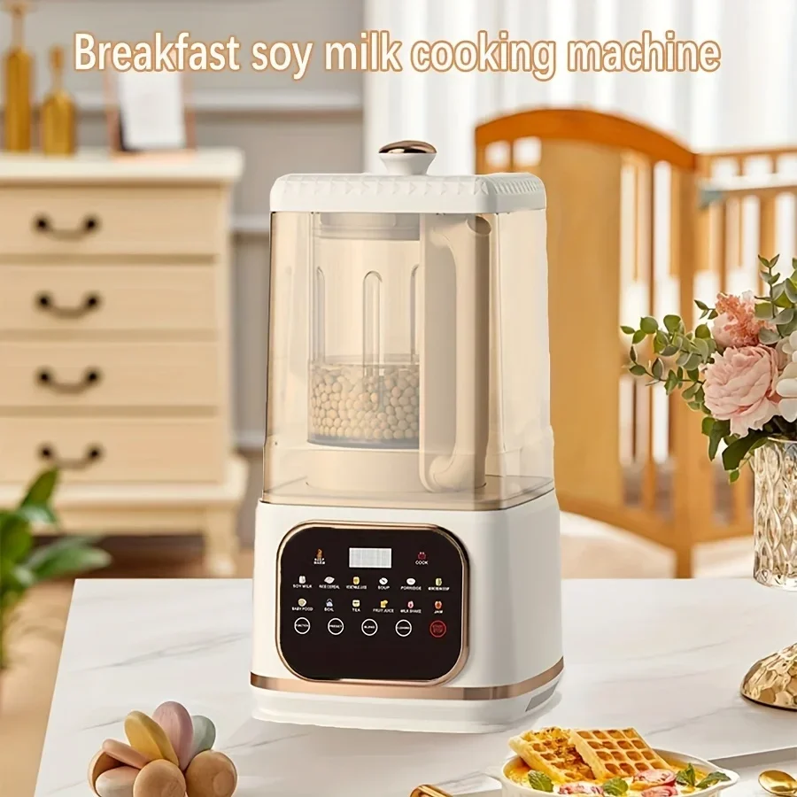 American standard plug wall breaking machine 1.5L soy milk machine cooking smart juice food blender