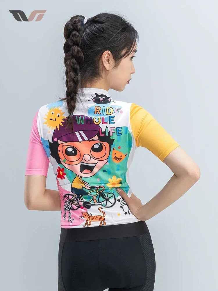 

ROCKBROS женский велосипедный трикотаж, летняя быстросохнущая одежда для велосипеда Ciclismo, дышащая горная женская одежда с защитой от ультрафиолета, азиатский размер