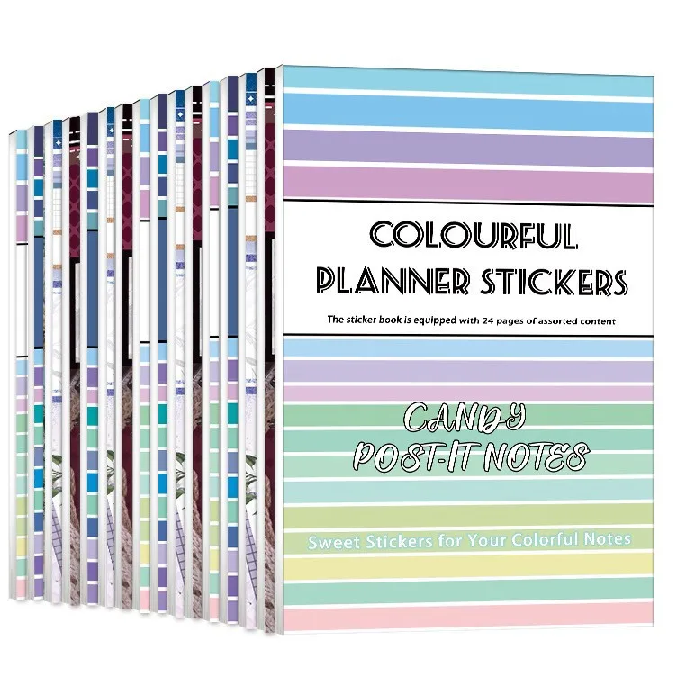 Salt Style Simple Frame Sticker Planner Schedule Journal Diary Decoration Sticker Book Handmade Craft Supplies Accessories New