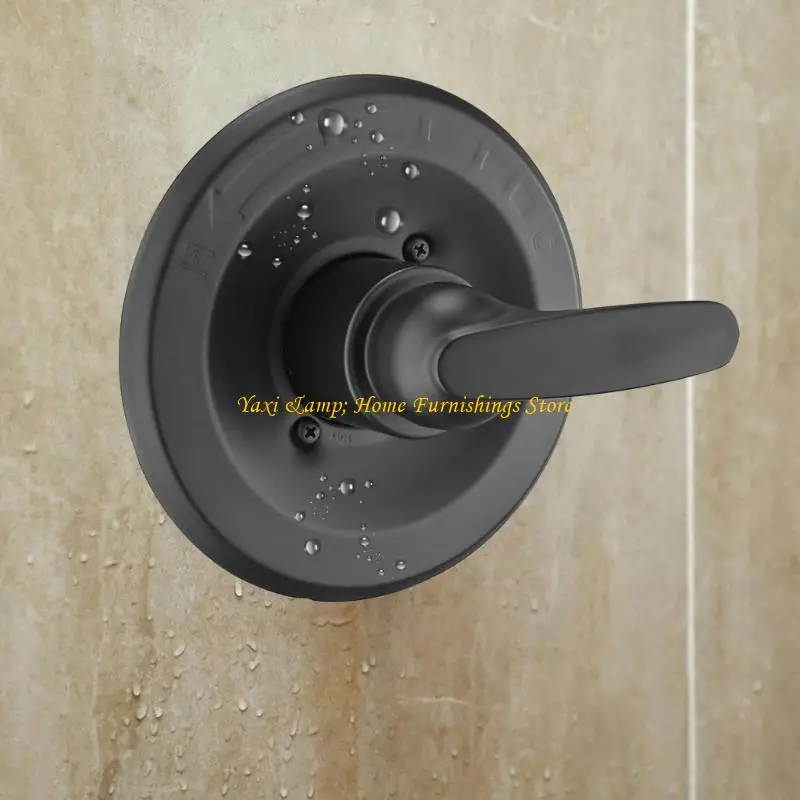 

W8EA Heavy Duty Shower Trim Levers Handle H/C Temperature Indicates for Household