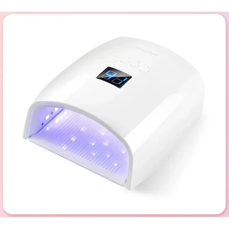 プロ用LEDネイルランプ 66W ワイヤレス ジェルポリッシュドライヤー ペディキュア＆マニキュア用