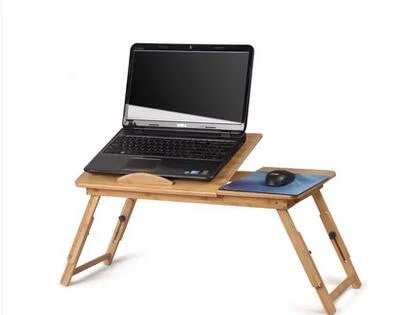 china yangguanggu folding table bed lazy table bamboo notebook computer desk  foldable laptop Desk 50cm*30cm