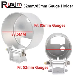 Universal 85mm 52mm Gauge Pod Car Gauge Aluminum Mount Holder 85mm Auto Marine Gauge Holder Bracket Cover 1 Piece