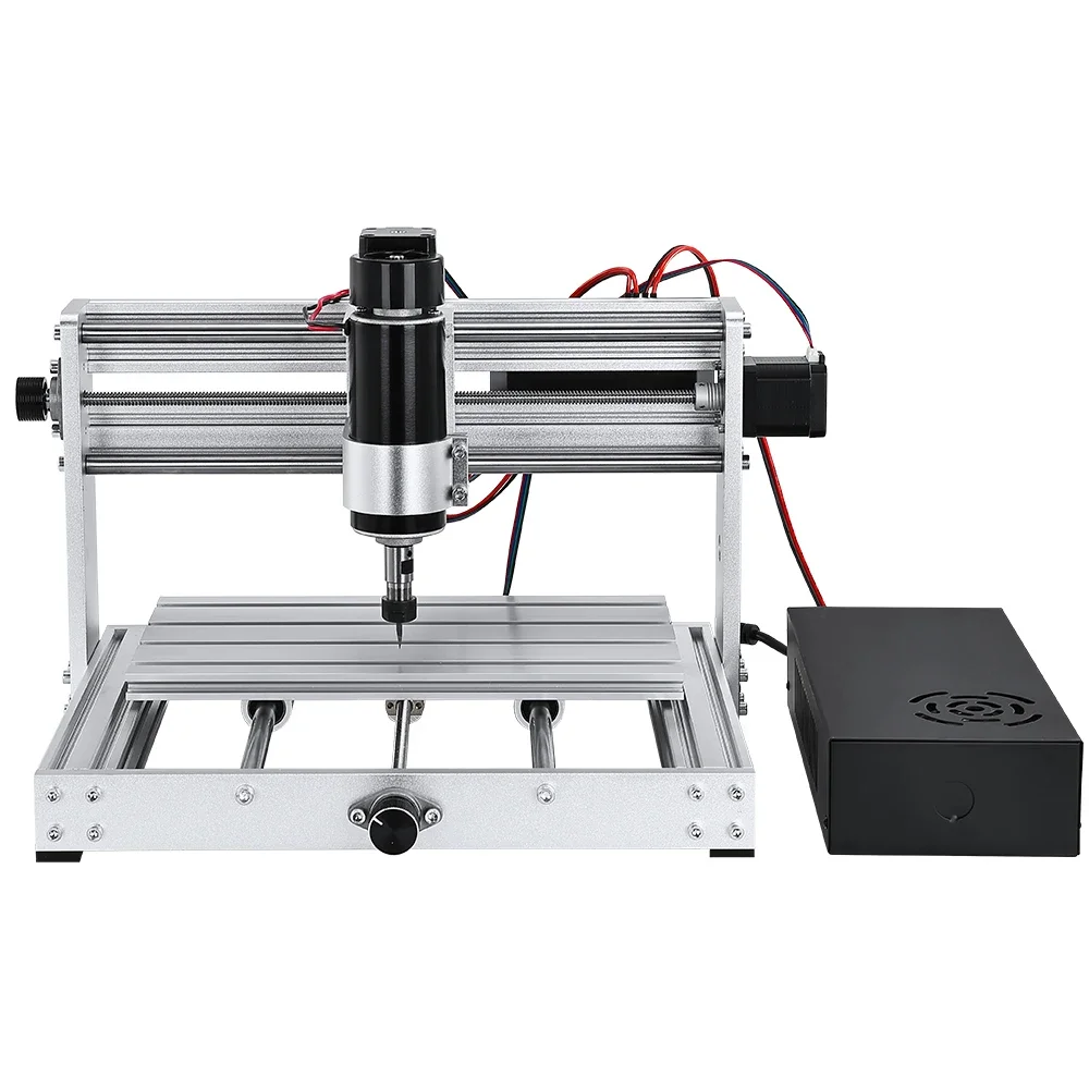 

3-осевой фрезерный станок по дереву, ЧПУ 3018 MAX со шпинделем 500 Вт, гравировальный станок DIY GRBL Control, гравер по металлу