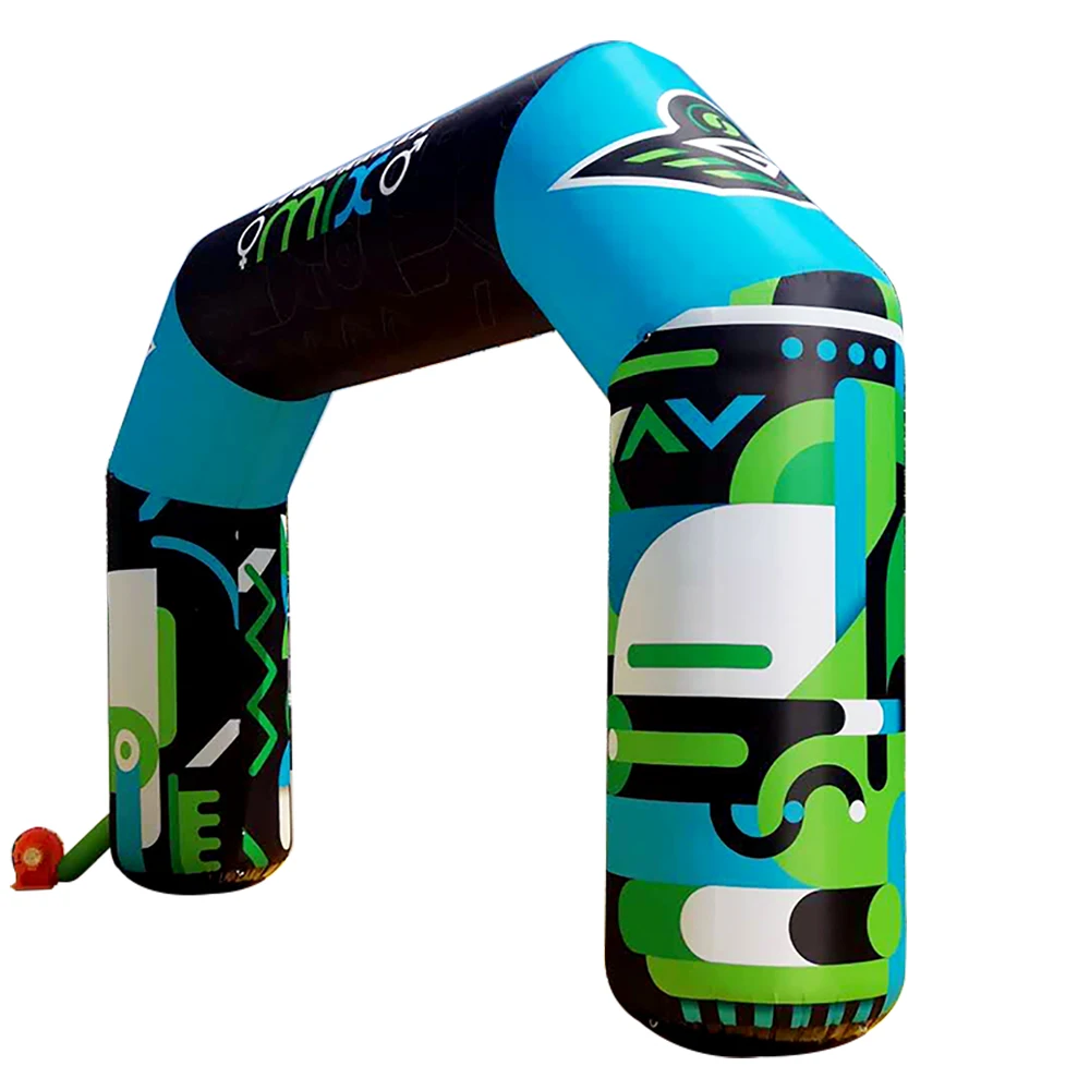 

Wholesale Inflatable Start Finish Gate Racing Competition Arch 6x3m for Race Event With Custom logo