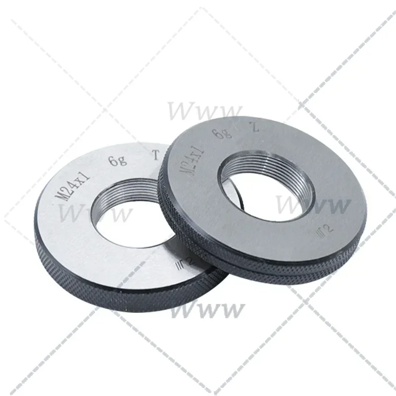 Thread Ring Gauge/plug  Smooth Plug   (1*plug gauge and 1*ring gauge M1-M33) M1*0.25 6g T Z