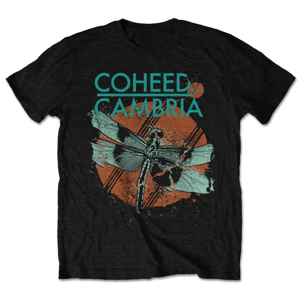 Coheed And Cambria T Shirt Dragonfly Official New Next Day Delivery