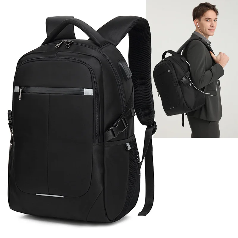 Large Capacity Men's Laptop Backpack,Travel Bag&College Student School Bag for Commuting Work,Daypack with Padded Compartment