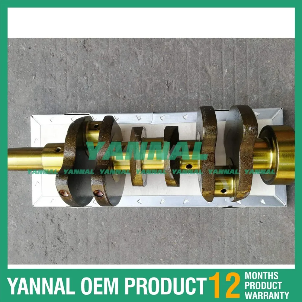 For Yanmar Diesel Engine 3TNE84 3TNE84C 3TNE84T 3TNE84D Crankshaft 129001-21000