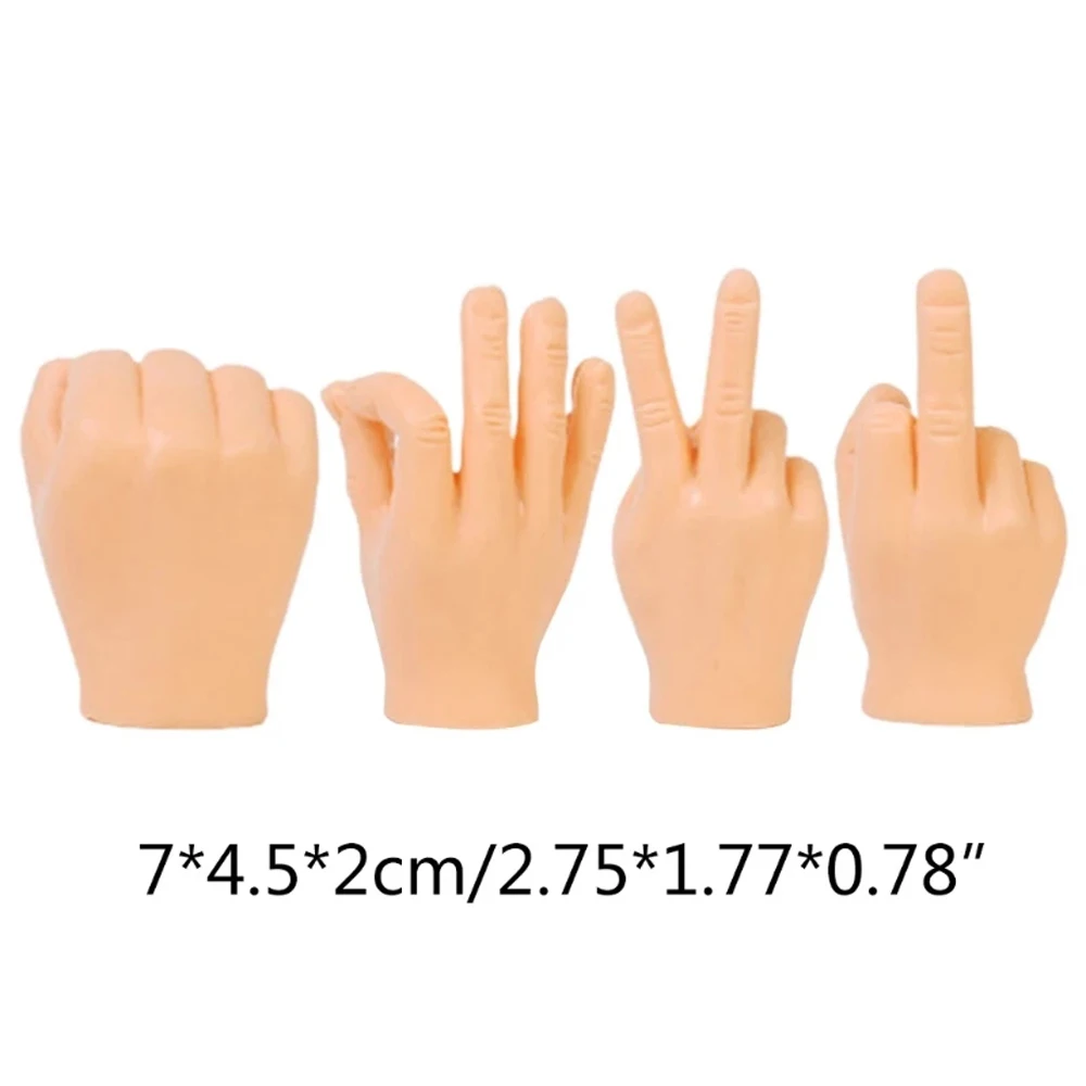 الكبار طفل ألعاب Novelty القط الحيوانات الأليفة حفلة صغيرة اليد هالوين فنجر الدمى اليد النخيل إصبع صغير الأيدي ألعاب أصابع