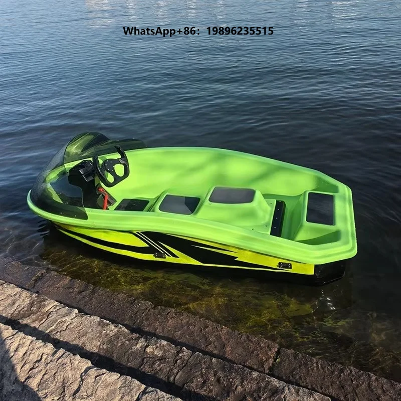 16KW Electric Jet Ski Two-seater Karting Style Watercraft 50km/h Max Speed for Resort Rental Business