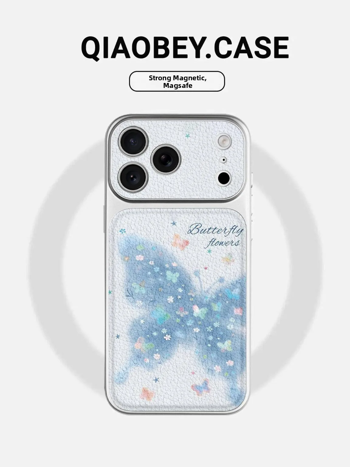 

Blue Instant Change 17 Large View Compatible with iPhone 17 Phone Case New High-End 16Promax Cartoon ...