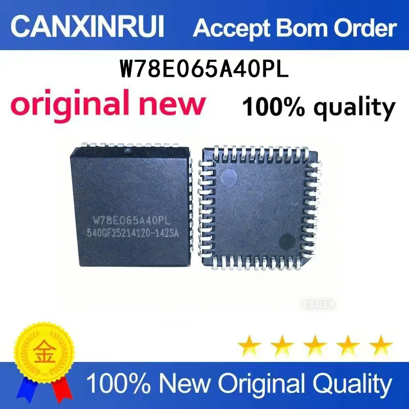 (5-100 Pieces) New stock W78E065A40PL W78E065A40 PLCC44