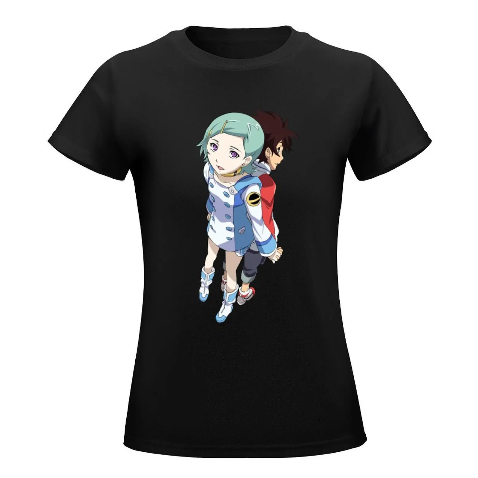 Eureka x Renton - EUREKA SEVEN T-Shirt oversized vintage clothes cropped t shirts for Women