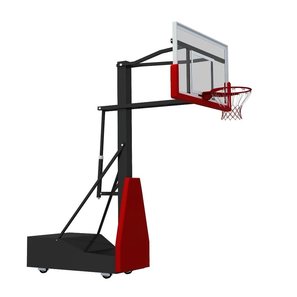 Popular Adjustable Basketball Hoop Stand Basketball Movable Stand for School for Kids