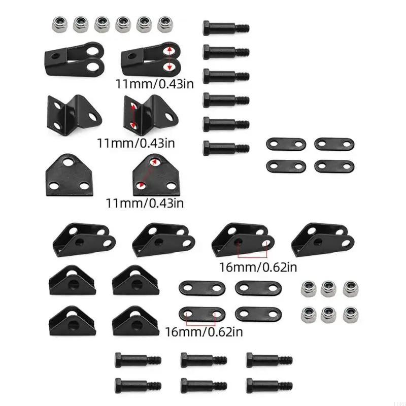 Các thành phần hệ thống hợp kim cho xe điều khiển từ xa 1/14 tỷ lệ cho L8RB mở rộng
