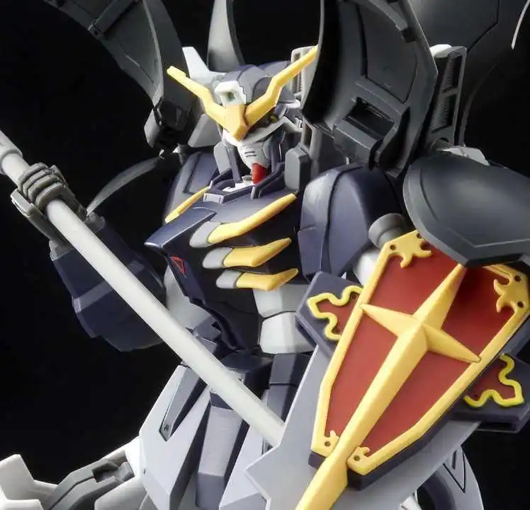 Bandai kit modelo original hguc 1/144 gundam deathscythe hell anime modelo brinquedos para meninos presentes caixa original figura de ação brinquedo