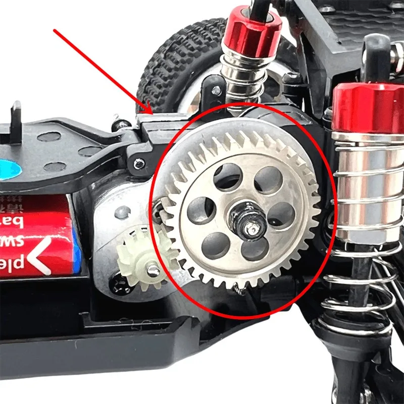 Riduttore per WLtoys 244016 LOSI Micro-B 1/24 RC Auto Metal Upgrade OP Accessori Kit di parti