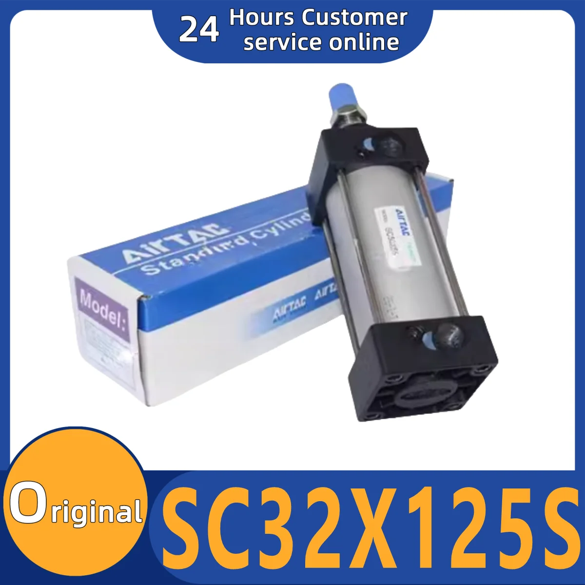 

Brand new original standard cylinder SC32X125S SC32X150S SC32X175S SC32X200S
