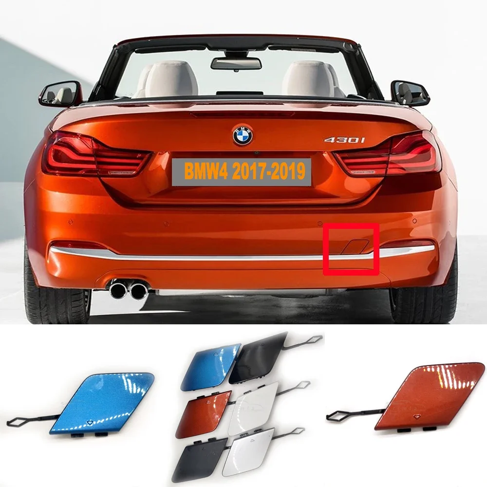 Fit 17-19 BMW 4 series F32 Coupe F33 Convertible F36 Gran 425i 428iX 430iX 435i 435iX 440iX REAR TOW COVER