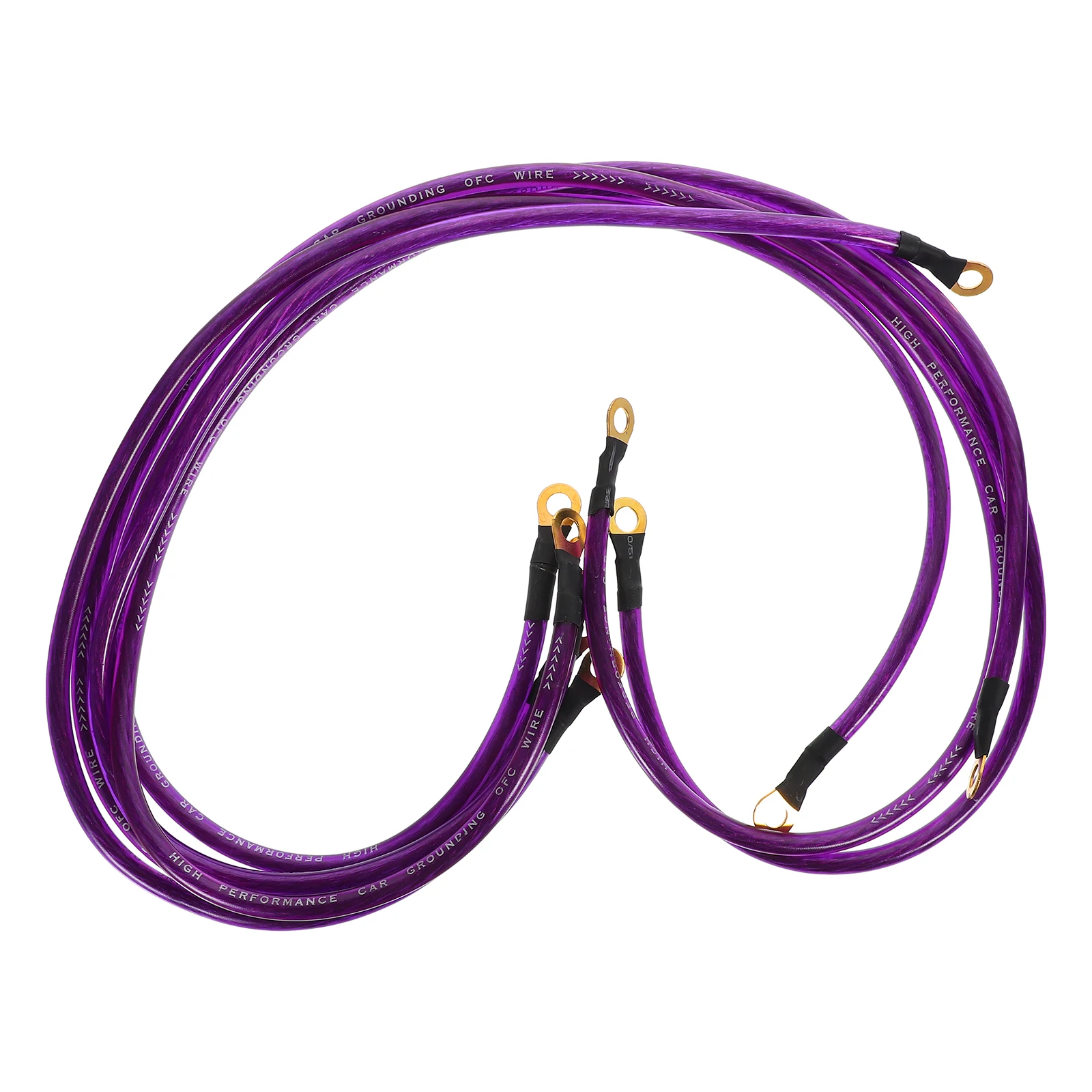 

5 Pcs Hardware Accessories Car Speaker Cable Audio Wires for Stereo Plastic Amp Power