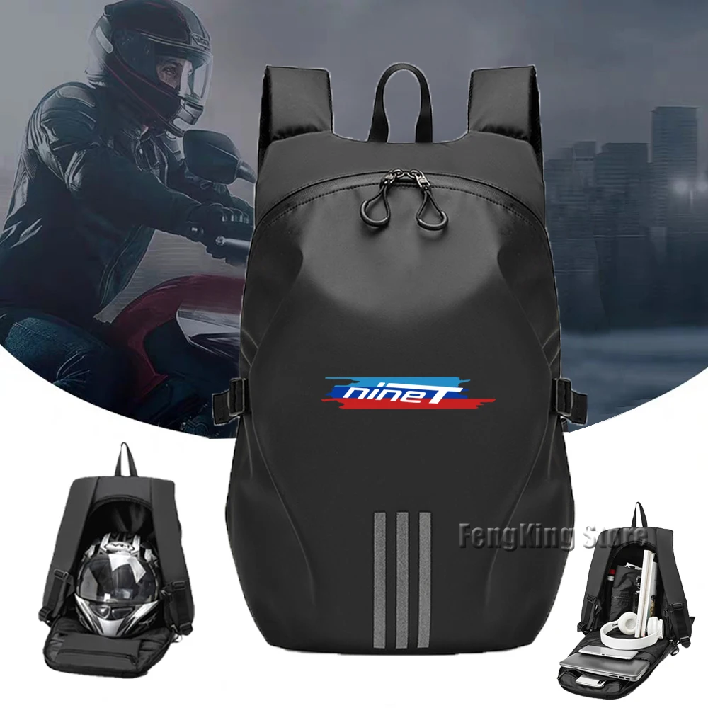 Mochila impermeable para casco de motocicleta, bolsa de viaje para BMW R nineT RnineT Pure Scrambler Urban G/S Knight, equipo de gran capacidad