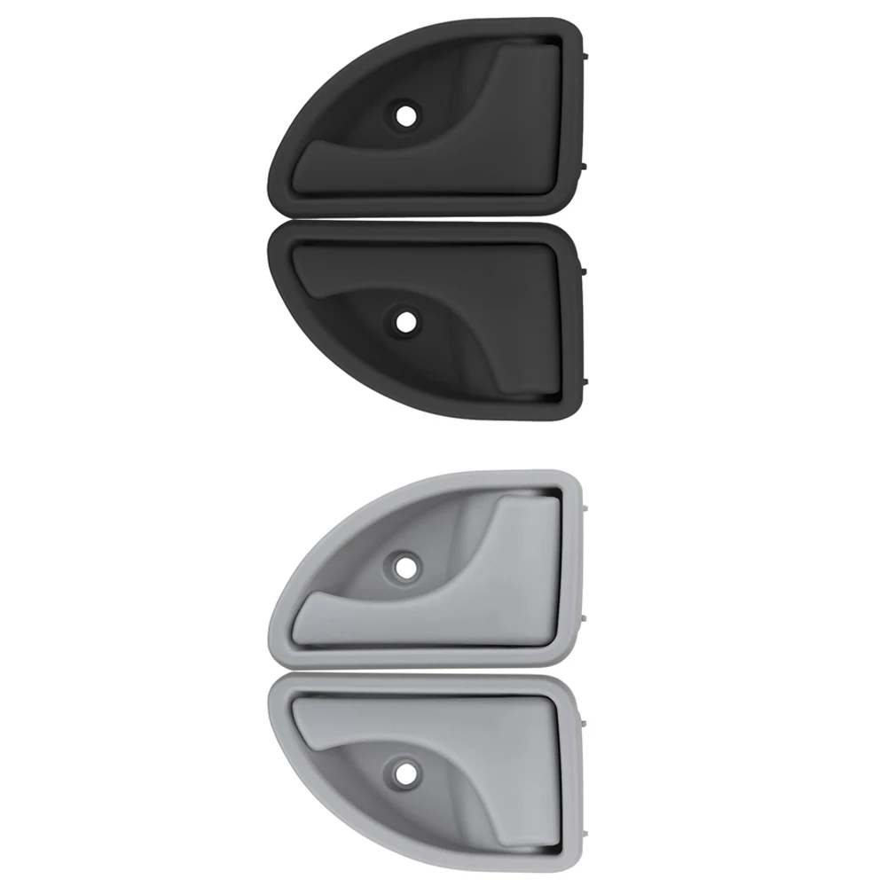 Maniglia della porta interna posteriore anteriore dell'auto lato sinistro destro per Renault Kangoo/Twingo FA 8200247802 8200247803 grigio/nero