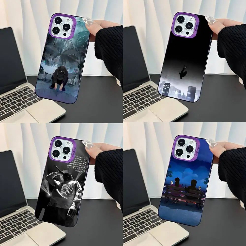 

Beny Jr Rapper LowFlyer Purple Matte Shockproof CoverPhone Case For iPhone 17,16,15,14,13,12,11,Pro,XS,Max,Plus,Mini,SE4,E