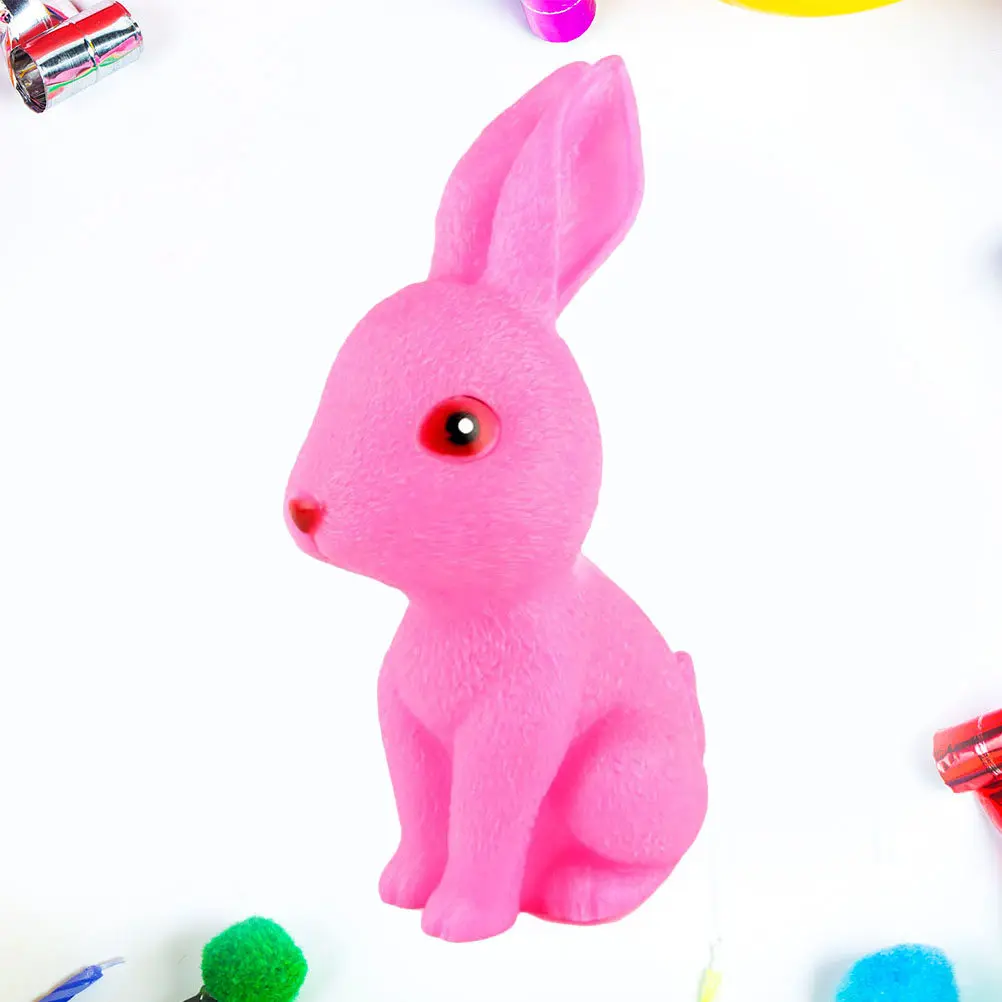 

Игрушка-кролик для ванной с пищалкой, разноцветная, случайный цвет, для детей, для игр в ванной, забавная игрушка для купания малышей