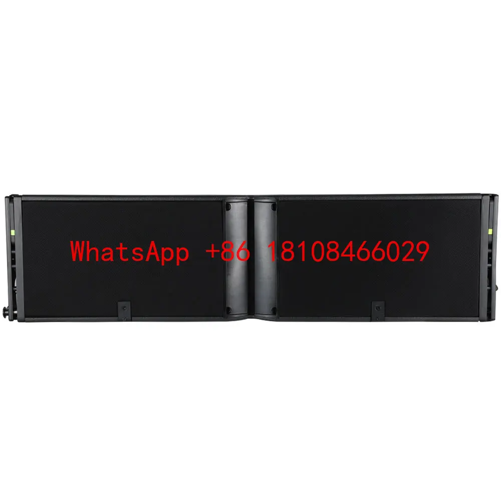 DBK K2 Dual 12-Inch Neodymium Full Range Line Array Speaker 1800W RMS 35-20kHz Portable Professional PA System for Concert Party