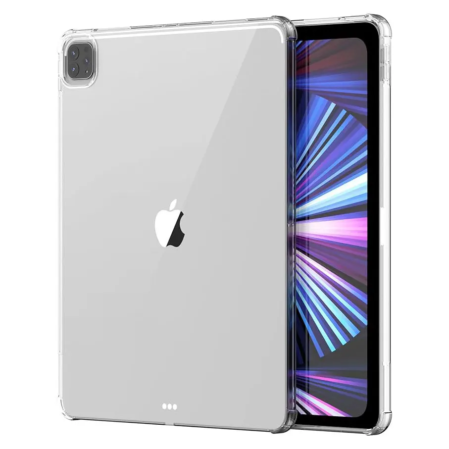 Tablet Case For iPad 5th 6th 7th 8th 9th 10th Mini Air 1 2 3 4 5 6 11 13 2024 Pro 11 12.9 13 10.5 9.7 Transparent Airbag Cover