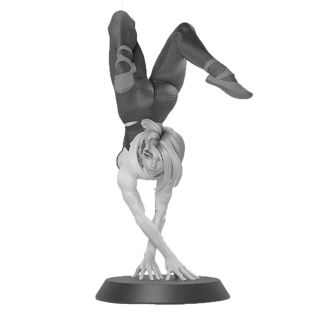 Zestaw modeli z żywicy w skali 1/24 Urban Heroine - niepomalowana figurka DIY A1801