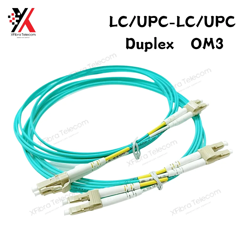 

Fiber Optic Patch Cord OM3 LC-LC UPC Multimode Duplex 3.0mm 1 m, 2 m, 3 M, 5m, 10Pcs/Lot