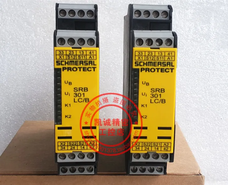 ORIGINAL IMPORTED SCHMERSAL SCMERSAL SAFETY RELAY SRB 301LC/B-24V STOCK