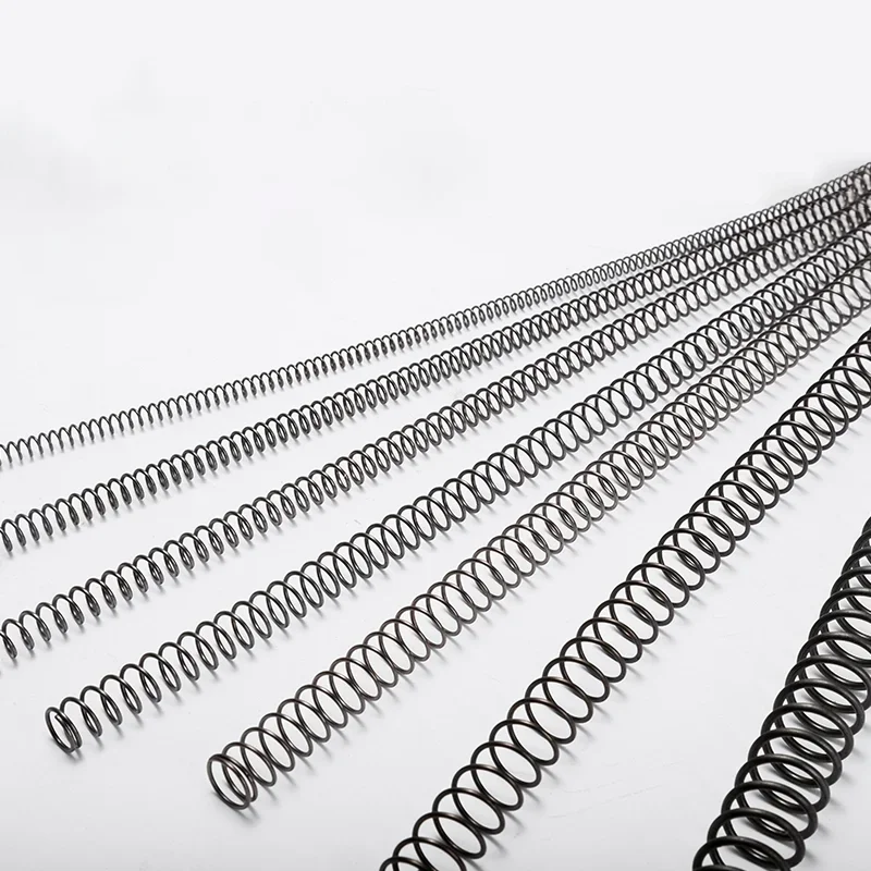 0.6-0.7-0.8mm Wire Diameter Length 100-300mm Compression Long Spring 65Mn Spring Steel High Strength Durable Custom Available