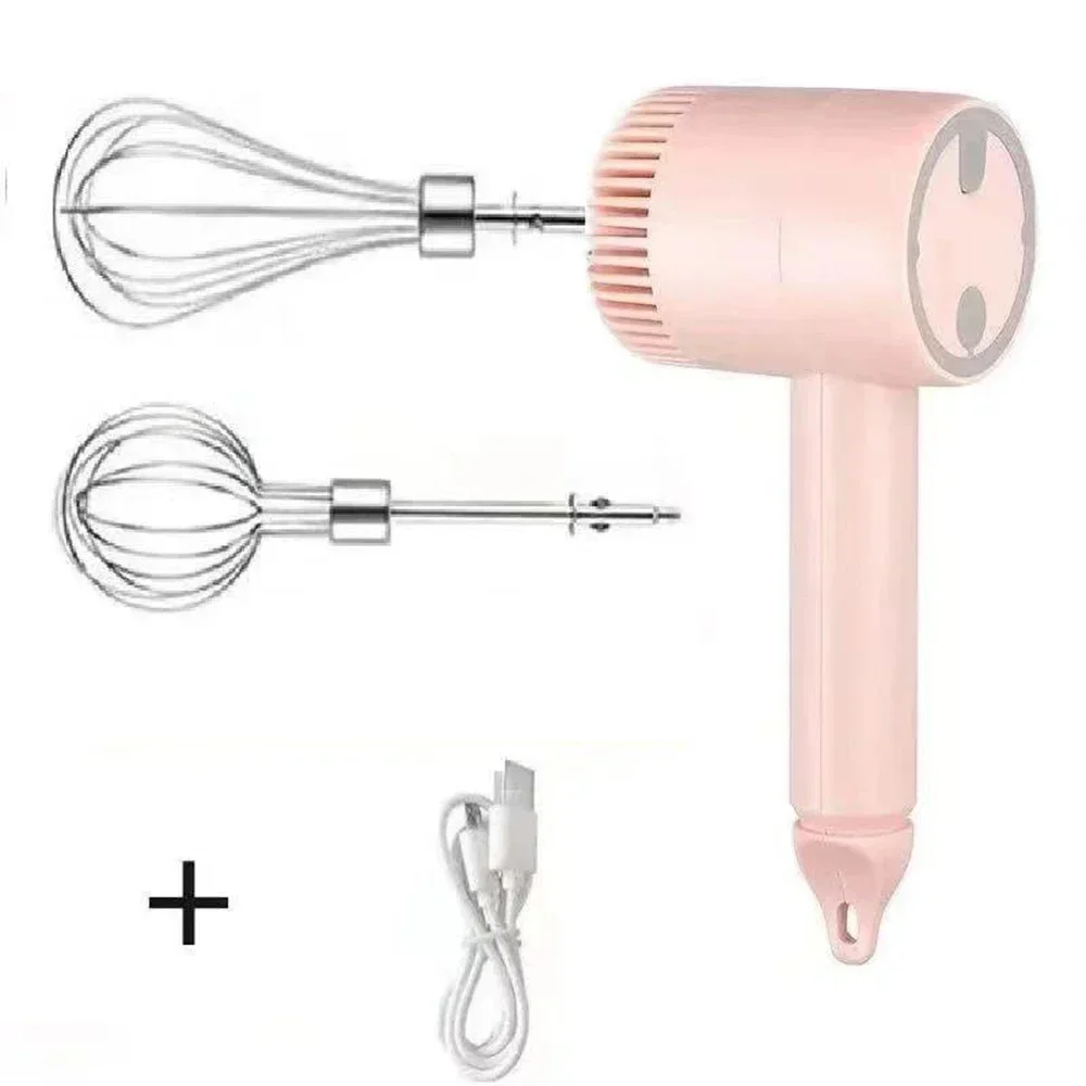 

Charging Electric Egg beater, Mini Spice Grinder, Chef's Machine, Portable Household Detachable Wireless Electric Egg Beater