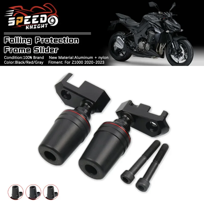 For Z1000 2020-2023 Motorcycle Anti-Fall Protection Frame Slider Fairing Protector Anti-Collision Pad