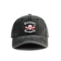 Outlaws Mc Club Baseball Cap Summer Distressed Dad Hats Men Outdoor Adjustable Cotton MC Outlaws Hat Caps