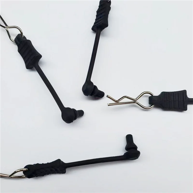16 個ゴムボディクリップリテーナーシェル固定バックルロック AR390178 ARRMA 1/7 リミットレスモハーベ 1/8 タイフォンクレイトン RC カー-VVNB