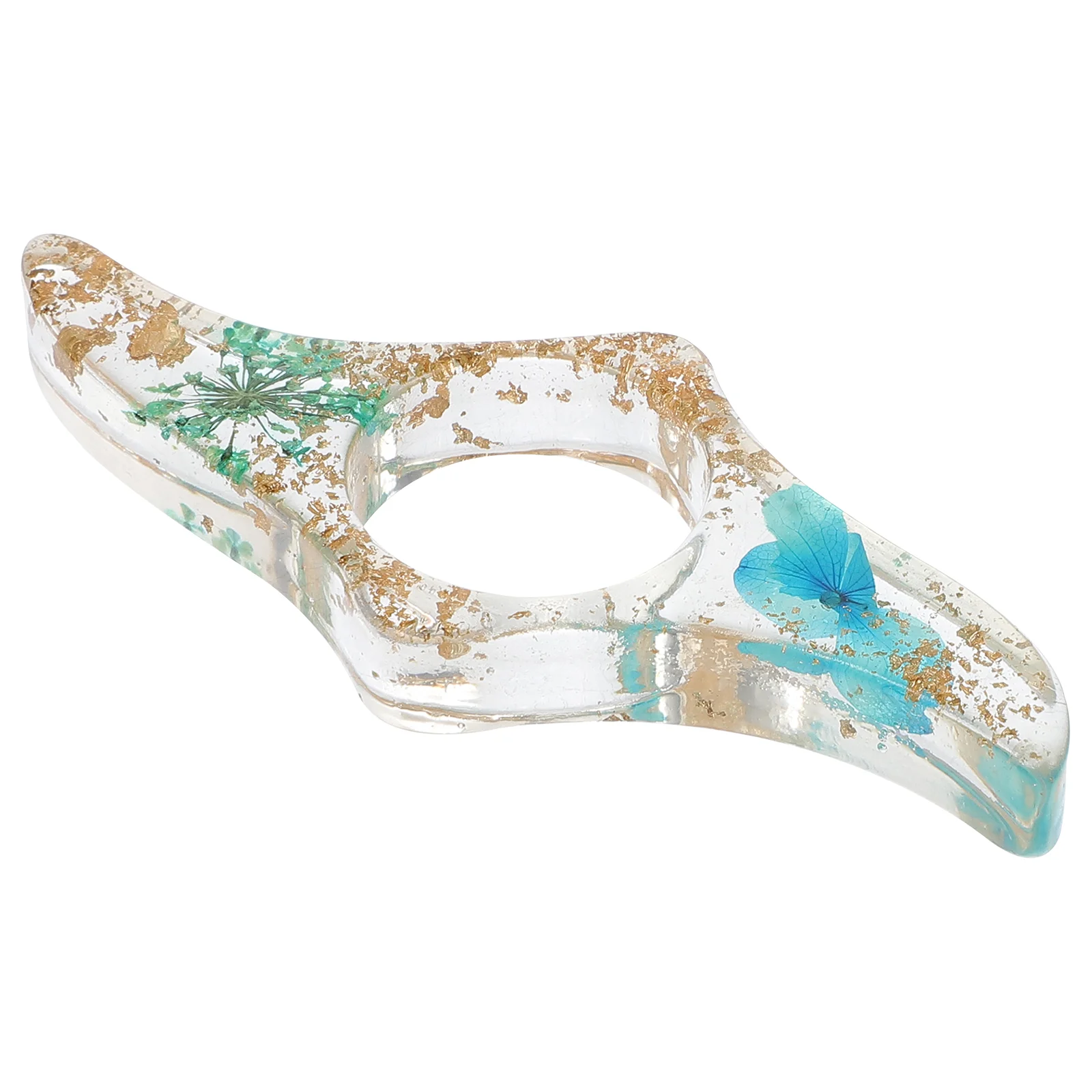 

Flower Ring Bookmark Paper Weight Page Supply Holder Convenient Reading Accessories Stand