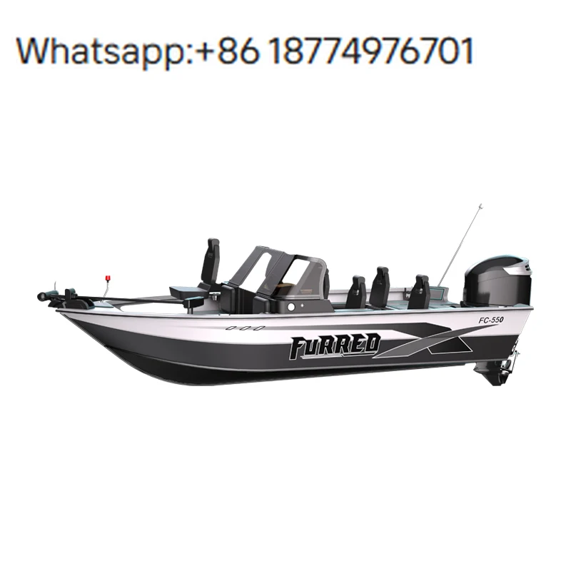 2025 Aluminum Bass Boats Sport Yacht Stable Light Weight Fishing Boat for Sale